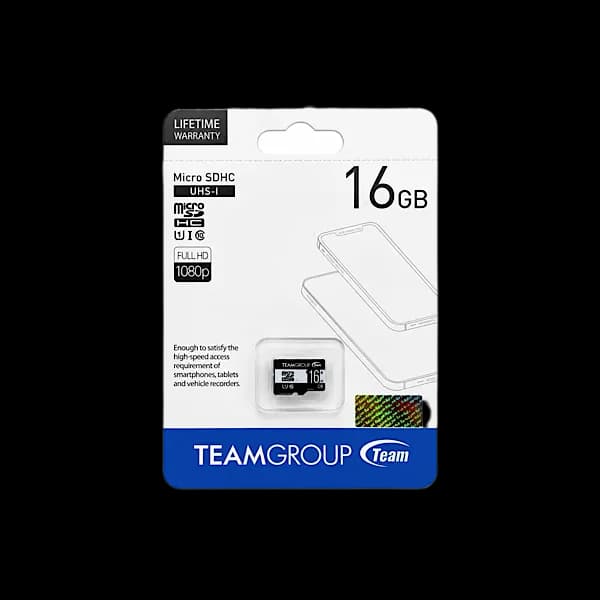 رم میکرو MicroSDHC 16GB تیم گروپ — تصویر ۲