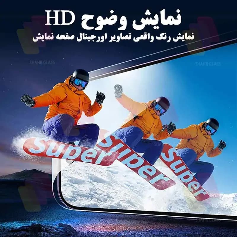 گلس آنتی استاتیک میتوبل مناسب برای سامسونگ A56 — تصویر ۳