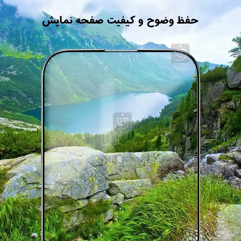 محافظ صفحه نمایش گلس آنتی استاتیک میتوبل meitubl مناسب برای سامسونگ A36 — تصویر ۲