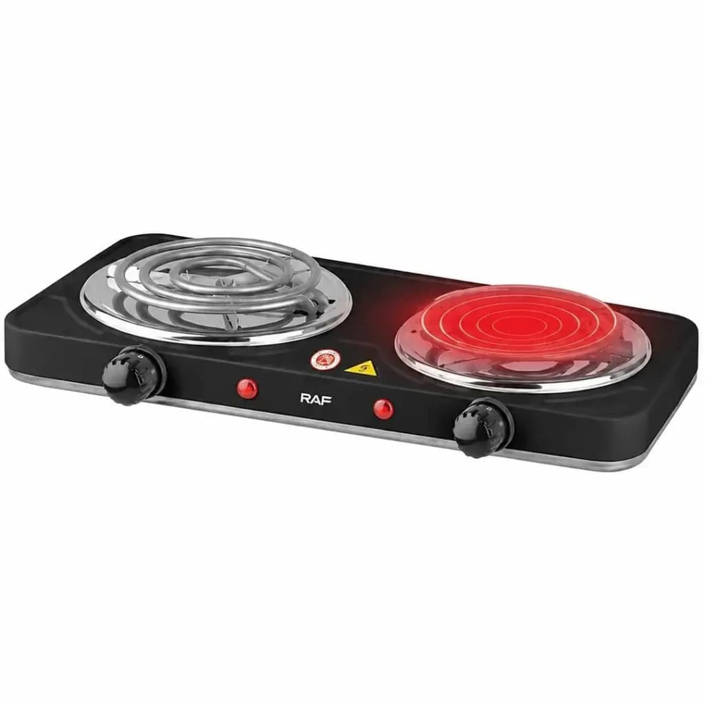 اجاق برقی رومیزی 2 شعله المنتی راف R.8020AB