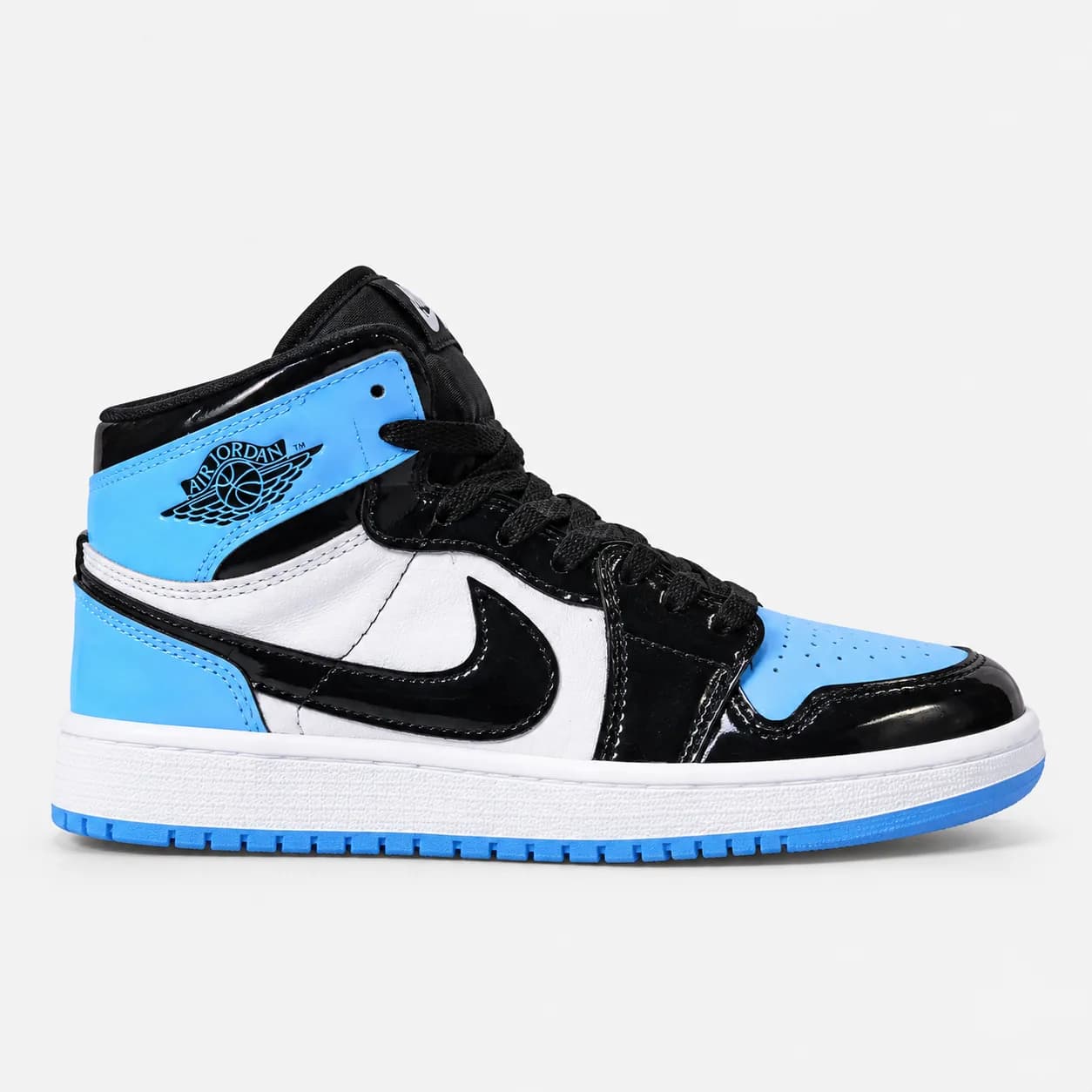 کتونی نایک جردن وان ساقدار / آبی سفید مشکی / کد 4003