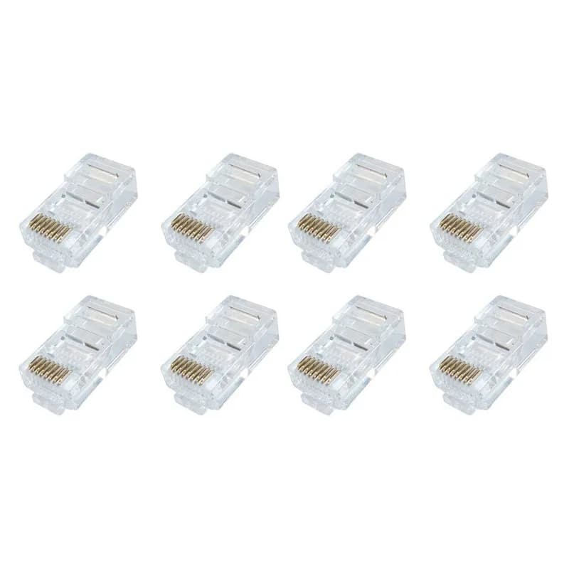 کانکتور شبکه cat5 مدل RJ45 بسته 8 عددی