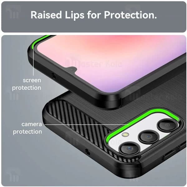 قاب فیبر کربنی سامسونگ Samsung Galaxy A54 Rugged Armor Fiber Carbon — تصویر ۵