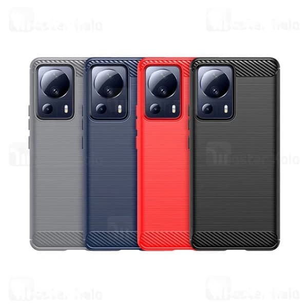 قاب فیبر کربنی شیائومی Xiaomi 13 Lite / Civi 2 Rugged Armor Fiber Carbon