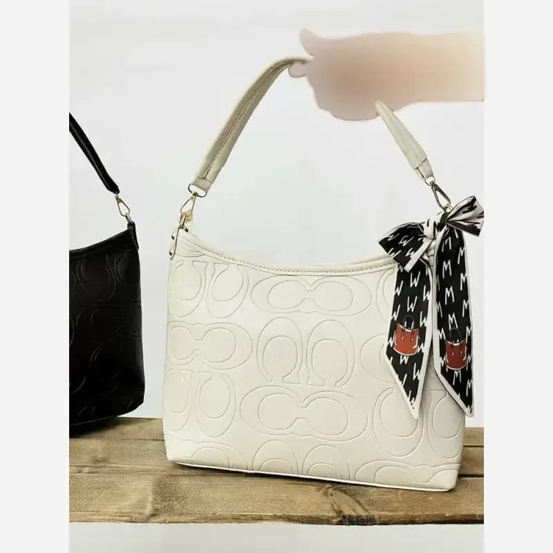 کیف زنانه طرح گوچی بند دستی و دوشی رنگبندی متنوع سایز 30 در 21 — تصویر ۴