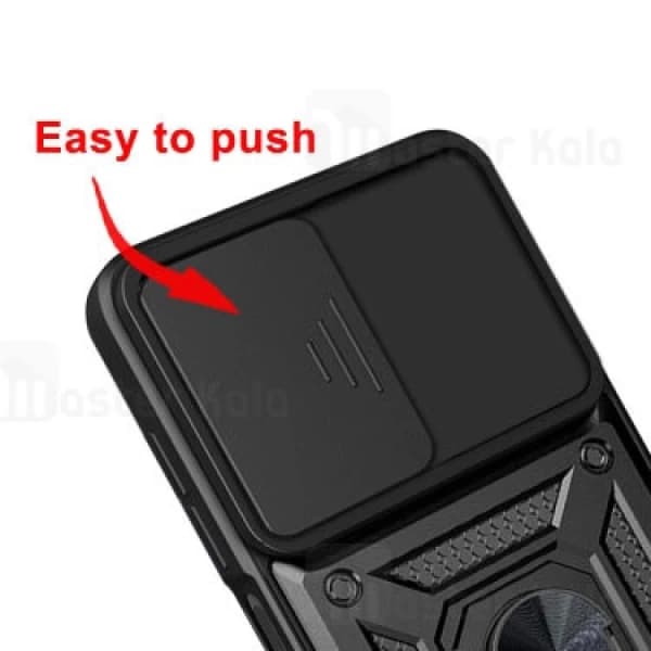 گارد محافظ ضد ضربه انگشتی Honor 70 SHUNIJA Case دارای محافظ دوربین — تصویر ۲