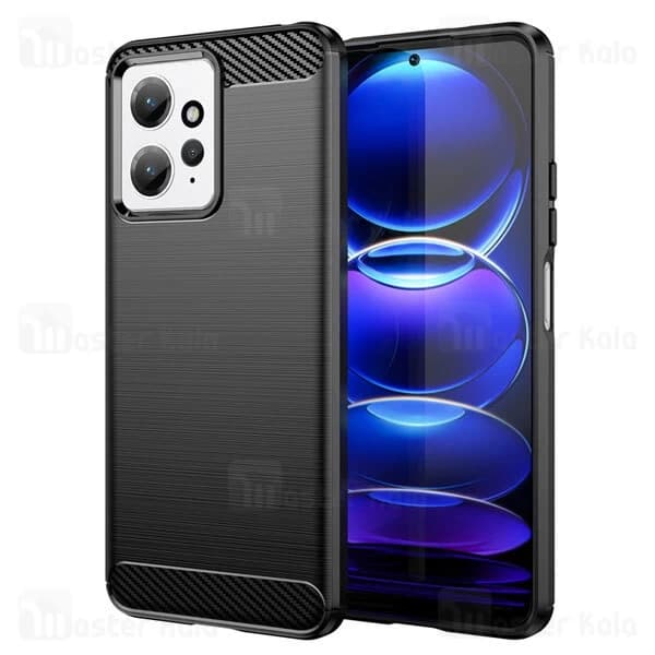قاب فیبر کربنی شیائومی Xiaomi Redmi Note 12 4G Rugged Armor Fiber Carbon — تصویر ۲