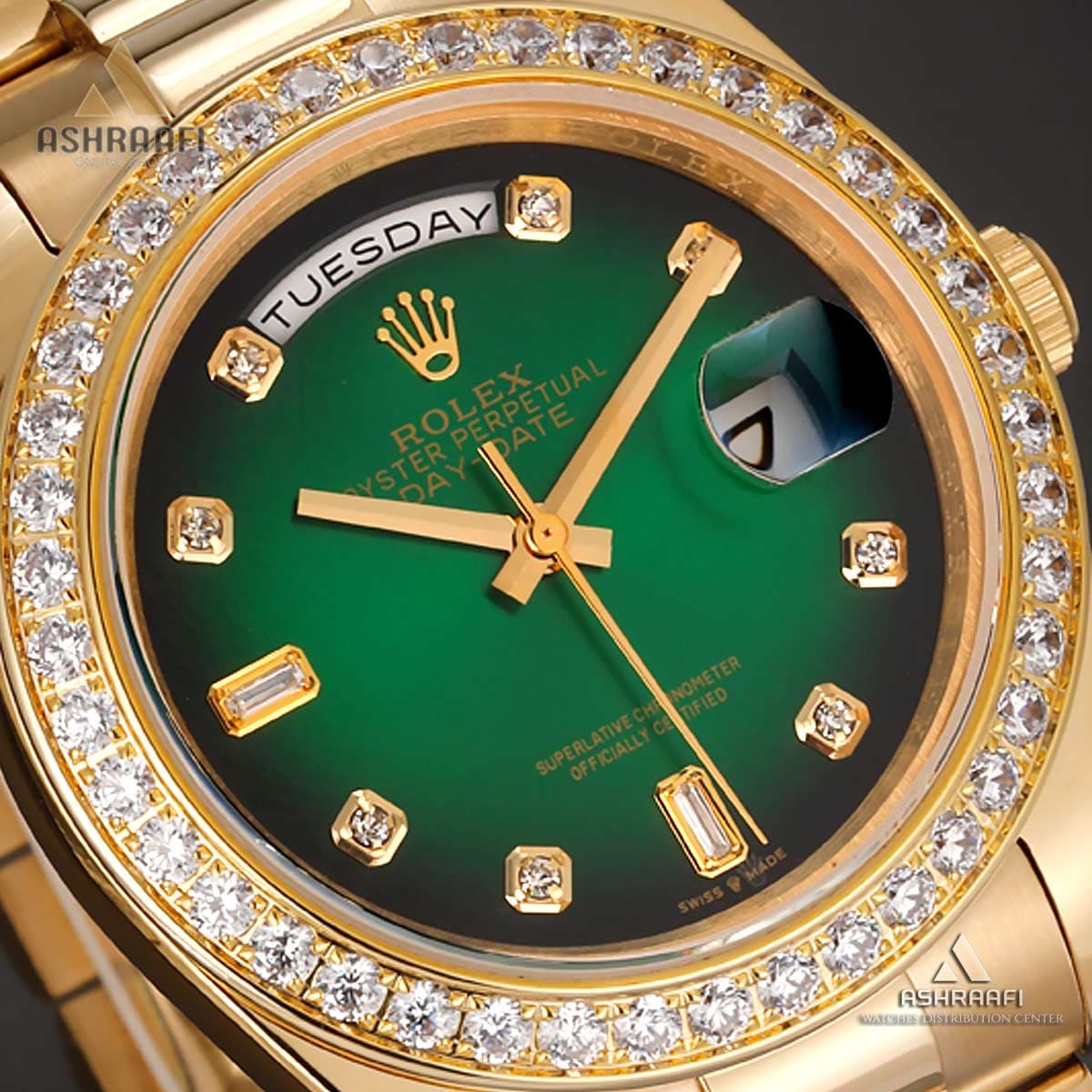 ساعت رولکس دی دیت Rolex Day Date Kennedy GGR32 YZ — تصویر ۳