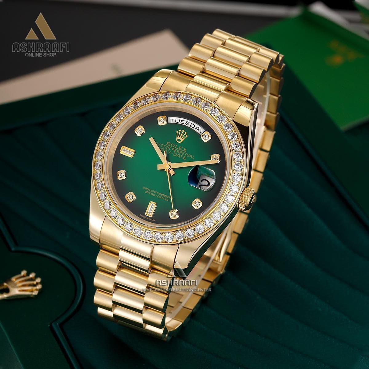 ساعت رولکس دی دیت Rolex Day Date Kennedy GGR32 YZ — تصویر ۲