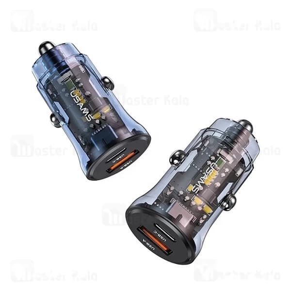 شارژر فندکی یوسمز USAMS CC164 توان 30 وات — تصویر ۲