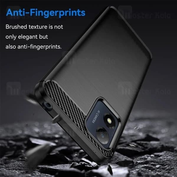 قاب فیبر کربنی موتورولا Motorola Moto G04 Rugged Armor Fiber Carbon — تصویر ۵