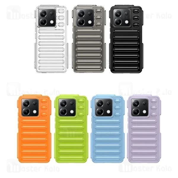 قاب پافر ضد ضربه شیائومی Xiaomi Poco X6 5G TPU Capsule Shockproof — تصویر ۸
