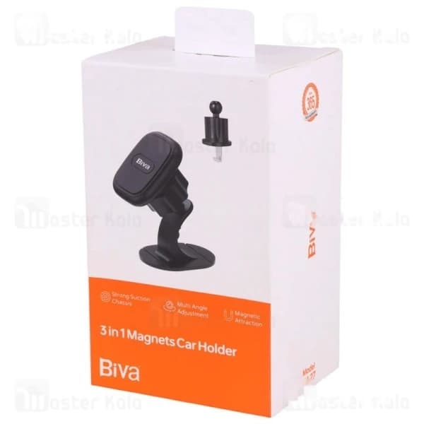 هولدر چندکاره بیوا Biva BH-27 Magnets Car Holder مگنتی — تصویر ۵