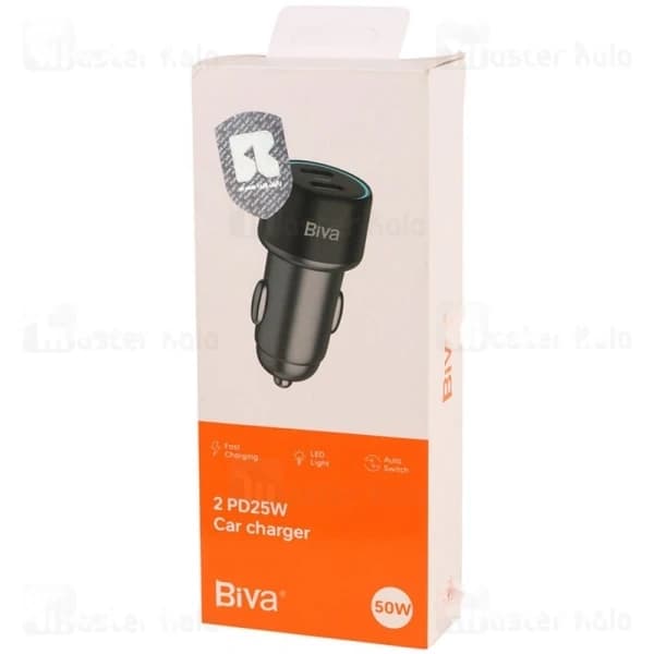شارژر فندکی بیوا Biva CC-37 PD25W Car Charger توان 25 وات — تصویر ۵