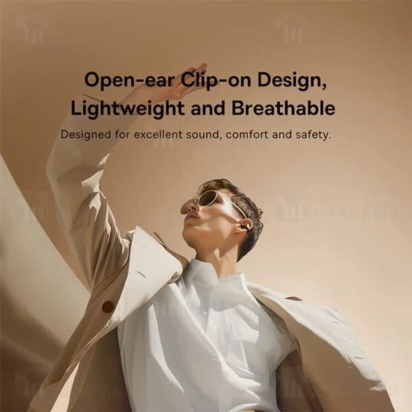 هندزفری بلوتوث بیسوس Baseus Bass 15 Clip A00079500113-00 — تصویر ۵
