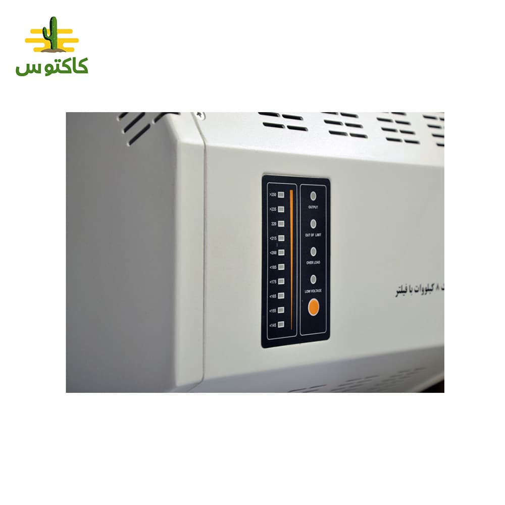 استابلایزر فاراتل AVR32F ظرفیت 8000VA — تصویر ۳