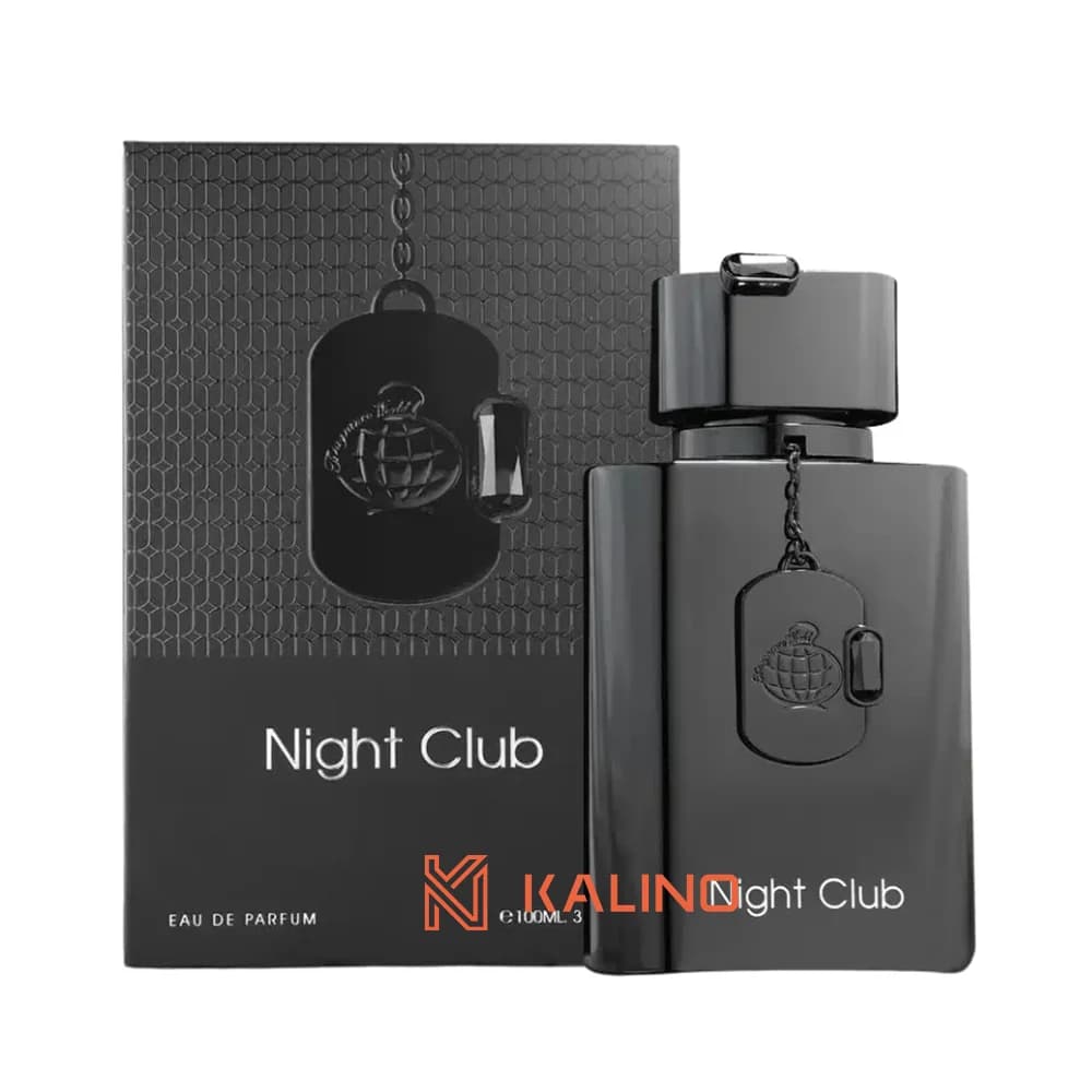 ادکلن مردانه نایت کلاب د نویت (آرماف کلاب د نویت) فرگرانس ورد حجم ۵۰ میل | Fragrance World Night Club de Nuit — تصویر ۲