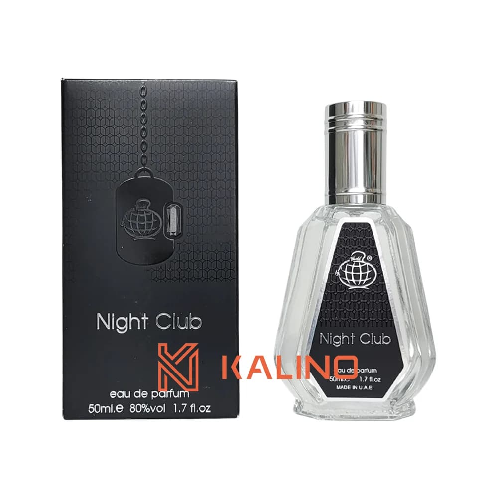 ادکلن مردانه نایت کلاب د نویت (آرماف کلاب د نویت) فرگرانس ورد حجم ۵۰ میل | Fragrance World Night Club de Nuit
