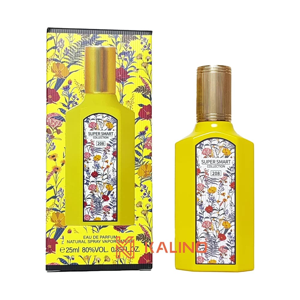 ادکلن زنانه گوچی گورجس گاردنیا ارکید سوپر اسمارت کد 208 حجم 25 میل | Super Smart Gucci Flora Gorgeous Orchid