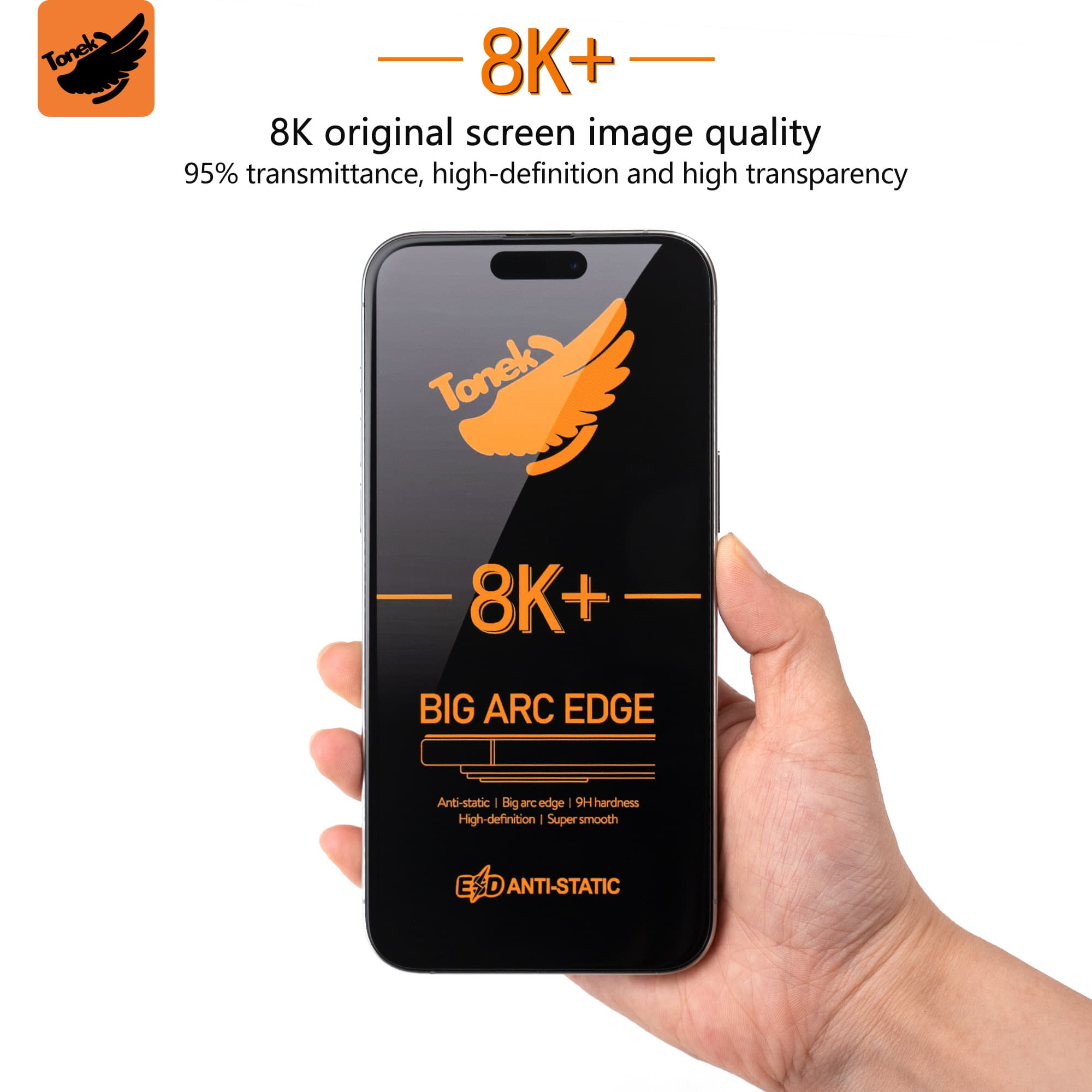 گلس آنتی استاتیک تونک مناسب گوشی موبایل شیائومی Redmi 9A — تصویر ۴