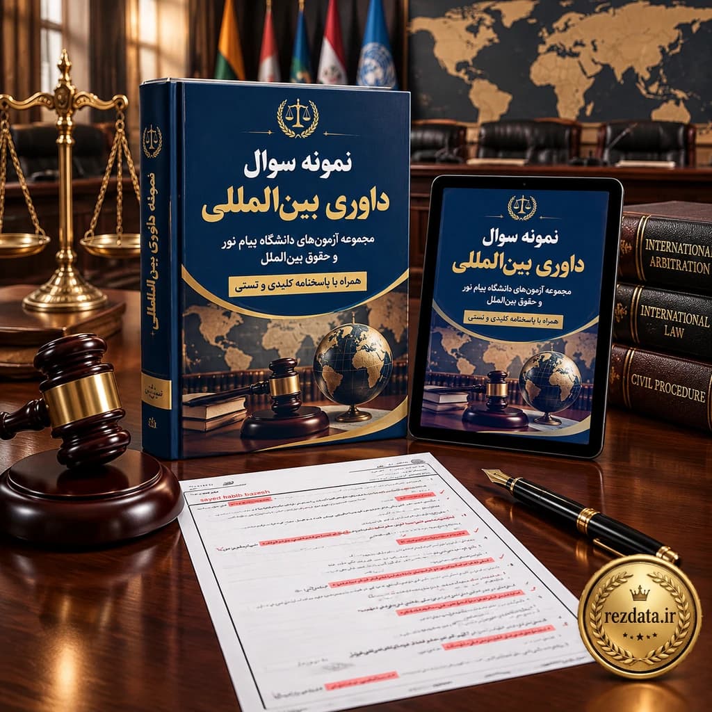 دانلود فایل متنی نمونه سوال داوری بین المللی ( نسخه پی دی اف PDF)