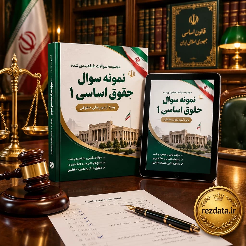 دانلود فایل متنی نمونه سوال حقوق اساسی ۱ ( نسخه پی دی اف PDF)