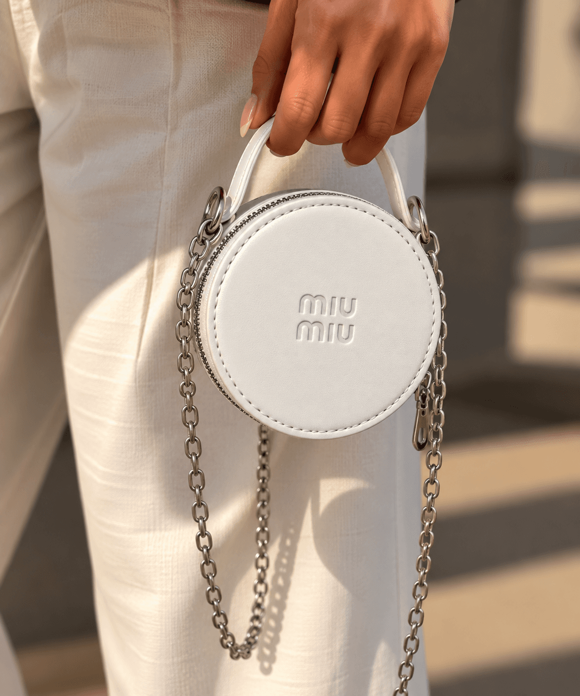 کیف گرد miu miu