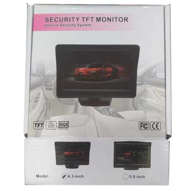 مانیتور خودرو 4.3 اینچی دیجیتال 4.3INCH TFT MONITOR — تصویر ۳