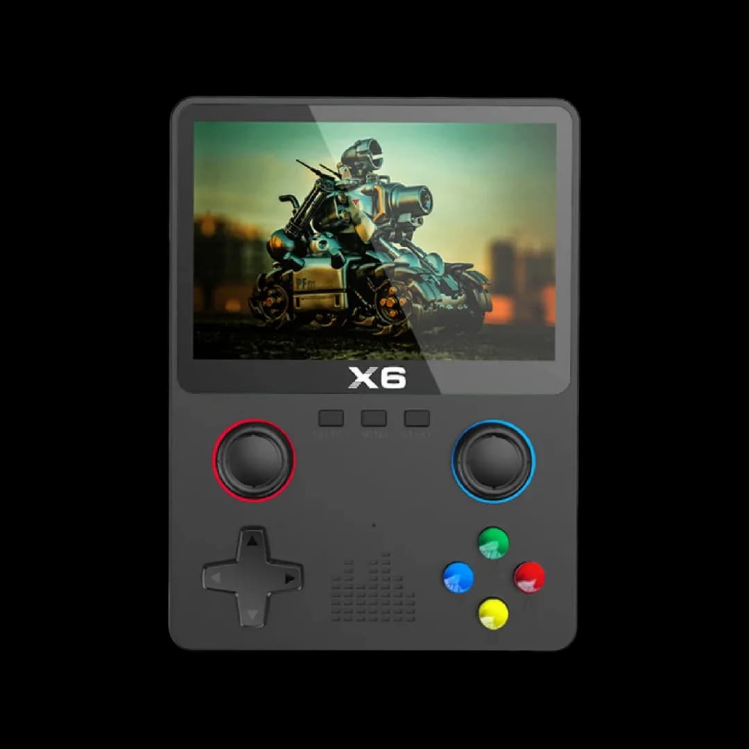 کنسول بازی دستی رترو X6 | Bewinner با ۱۰۰۰۰ بازی، صفحه ۳.۵ اینچ و ۱۱ شبیه‌ساز