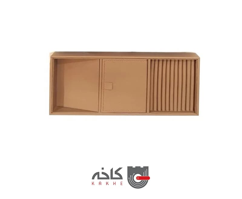 دیوایدر باکس چرم مخصوص انگشتر و کیف داسی