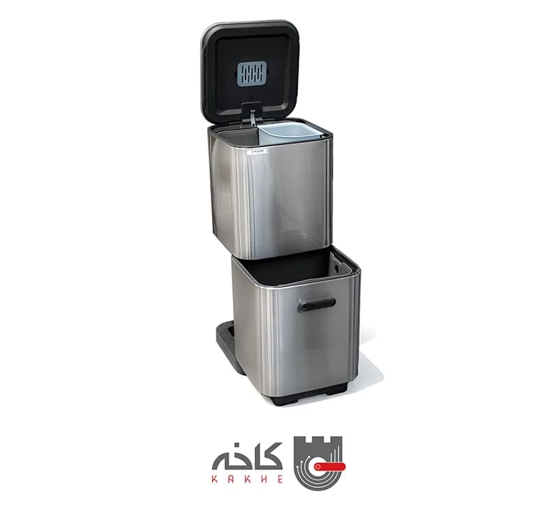 سطل زباله هوشمند دوطبقه مدل HTD602-18L