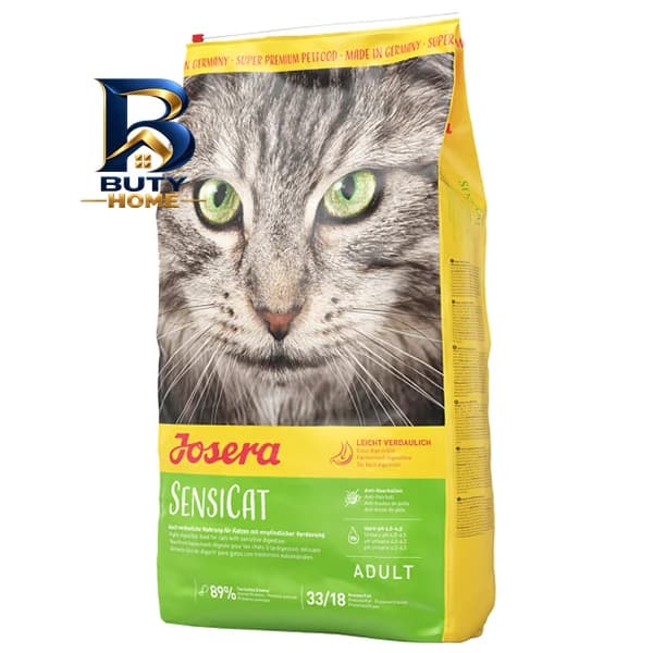 غذای خشک گربه جوسرا مدل SensiCat برای گوارش حساس وزن 10 کیلوگرم — تصویر ۴