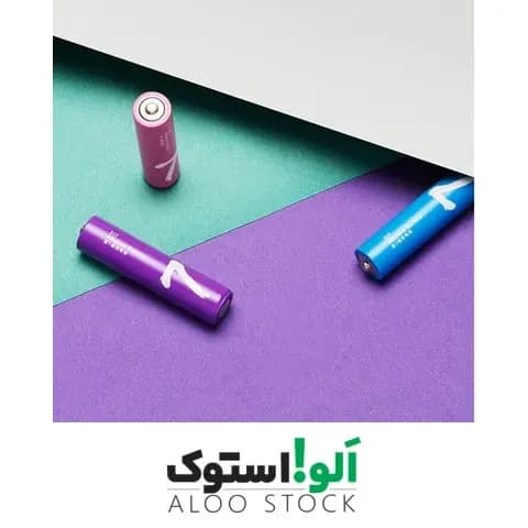 باتری نیم قلمی آلکالاین رنگین کمانی شیائومی بسته 10 عددی مدل ZI7 — تصویر ۵
