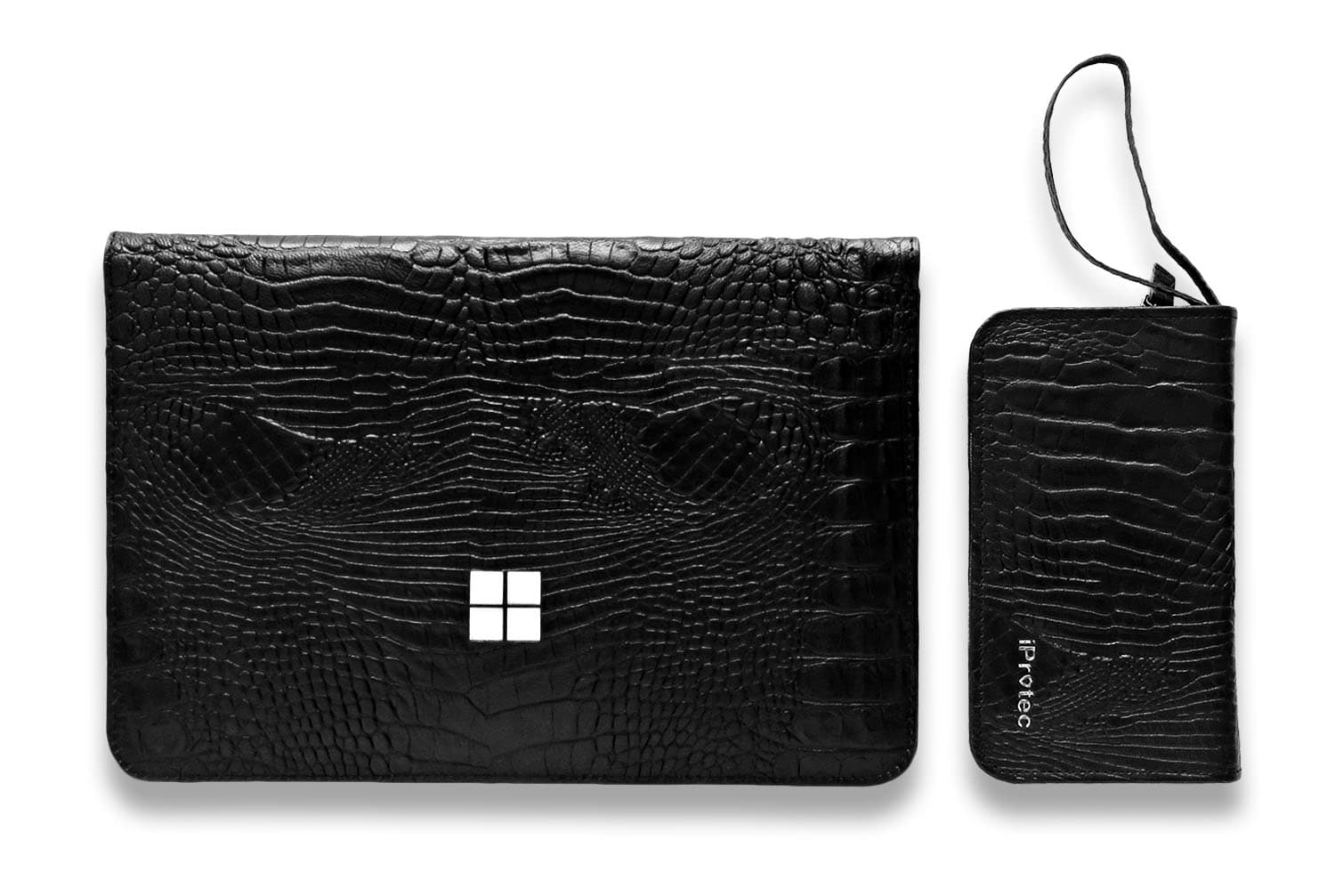کیف چرم طبیعی سرفیس پرو مدل (iProtec LuxArt (Embossed Crocodile — تصویر ۲