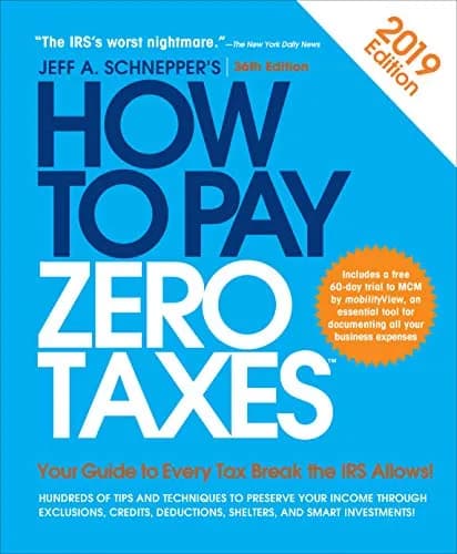 و دانلود نسخه کامل کتاب زبان اصلی How to Pay Zero Taxes, 2019 36th Edition | دانلود کتاب خارجی