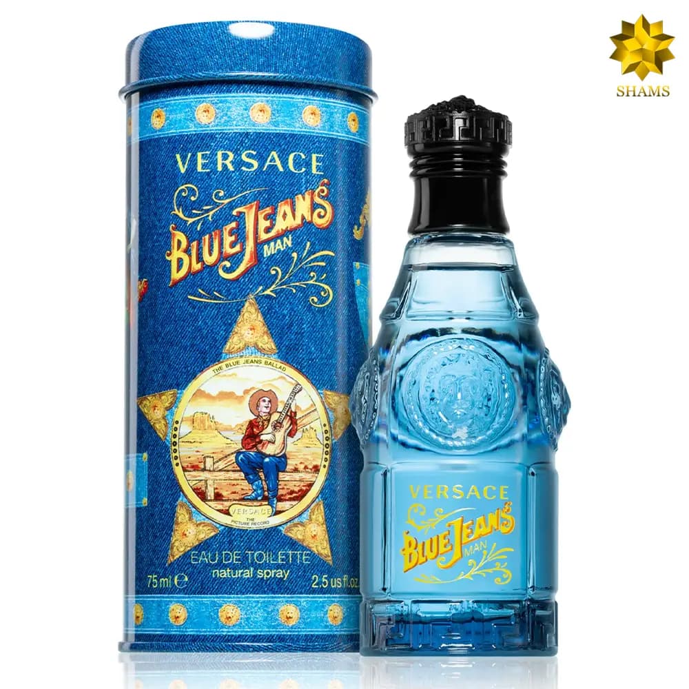 Versace Blue Jeans Edt 75ml — تصویر ۲