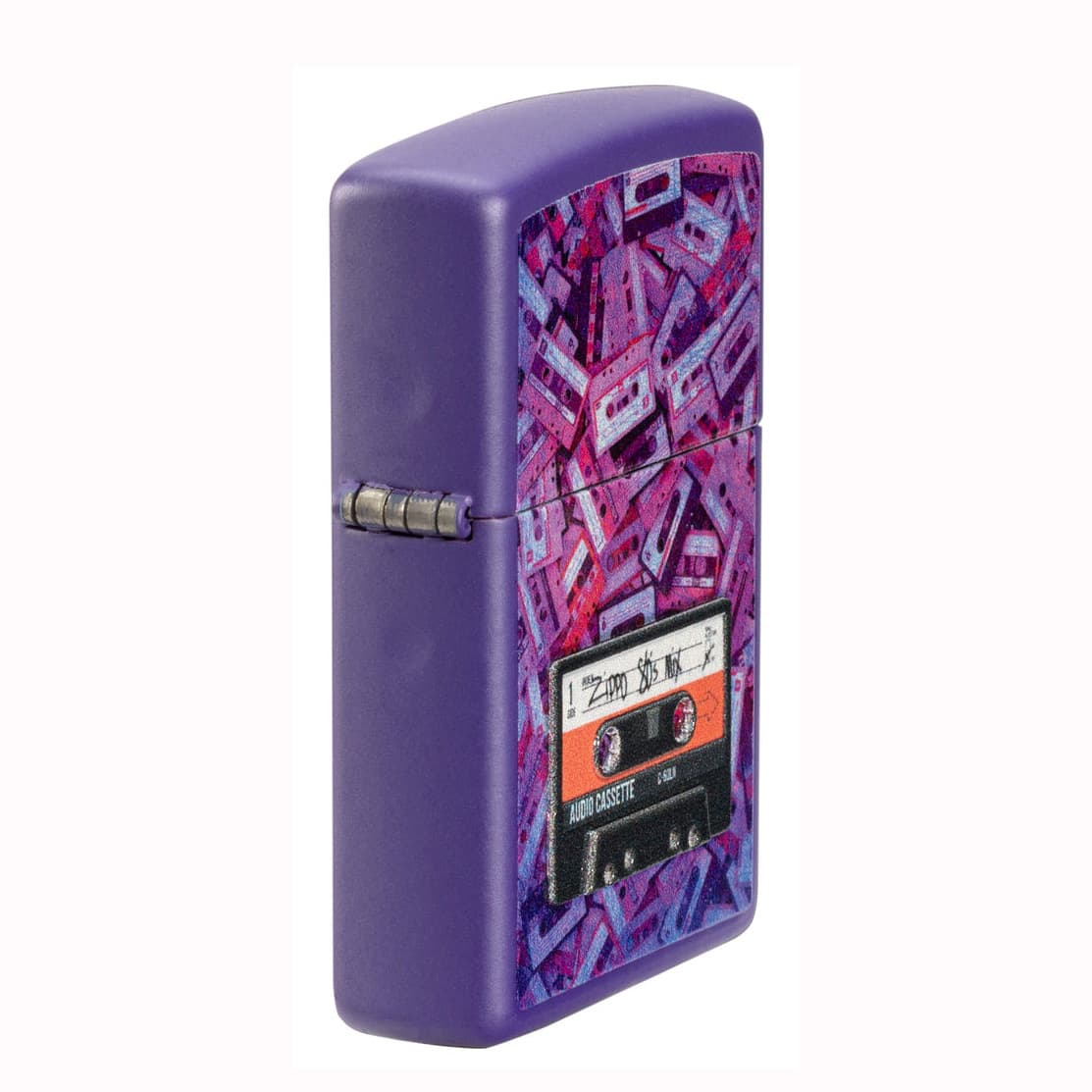 فندک زیپو اصل کد 48521 – Original Zippo 80s Cassette Tape Design — تصویر ۲