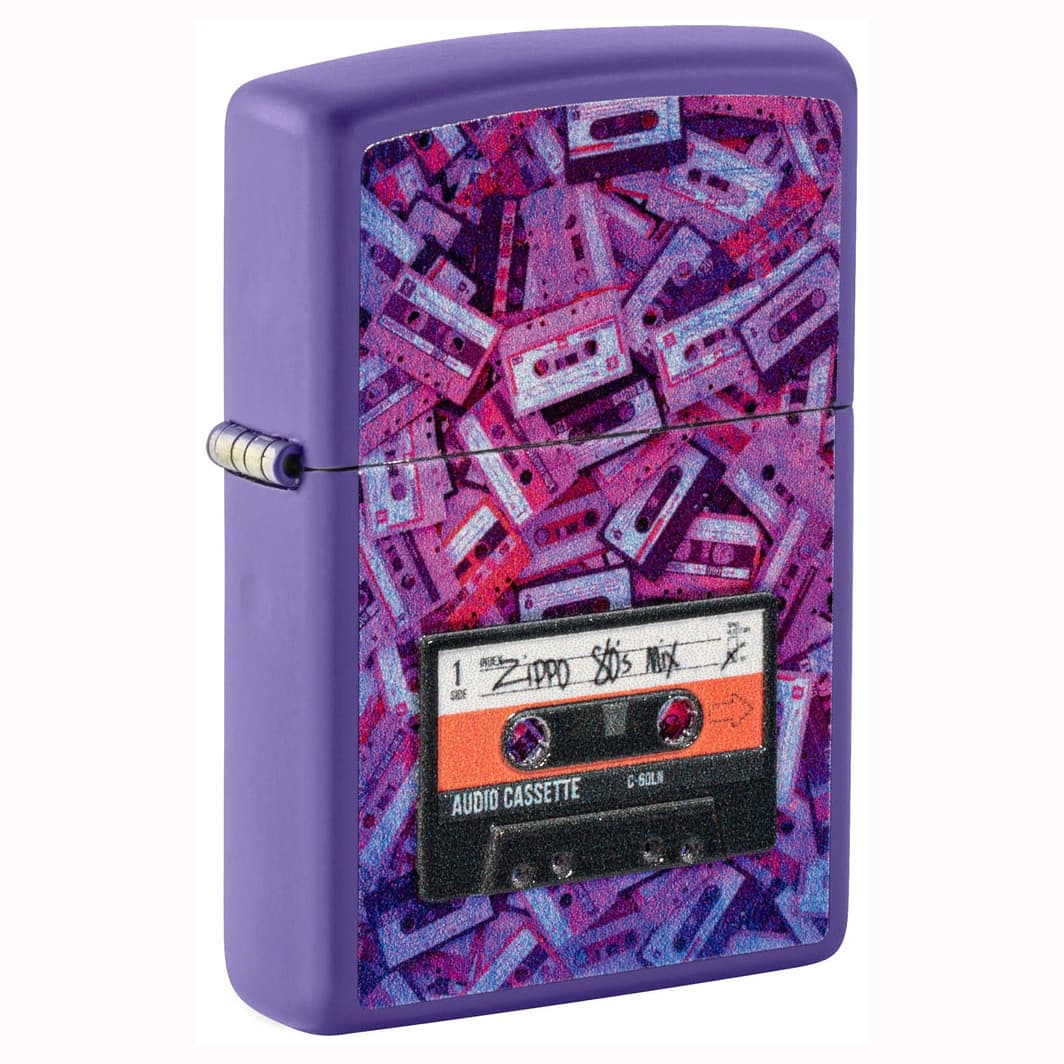 فندک زیپو اصل کد 48521 – Original Zippo 80s Cassette Tape Design