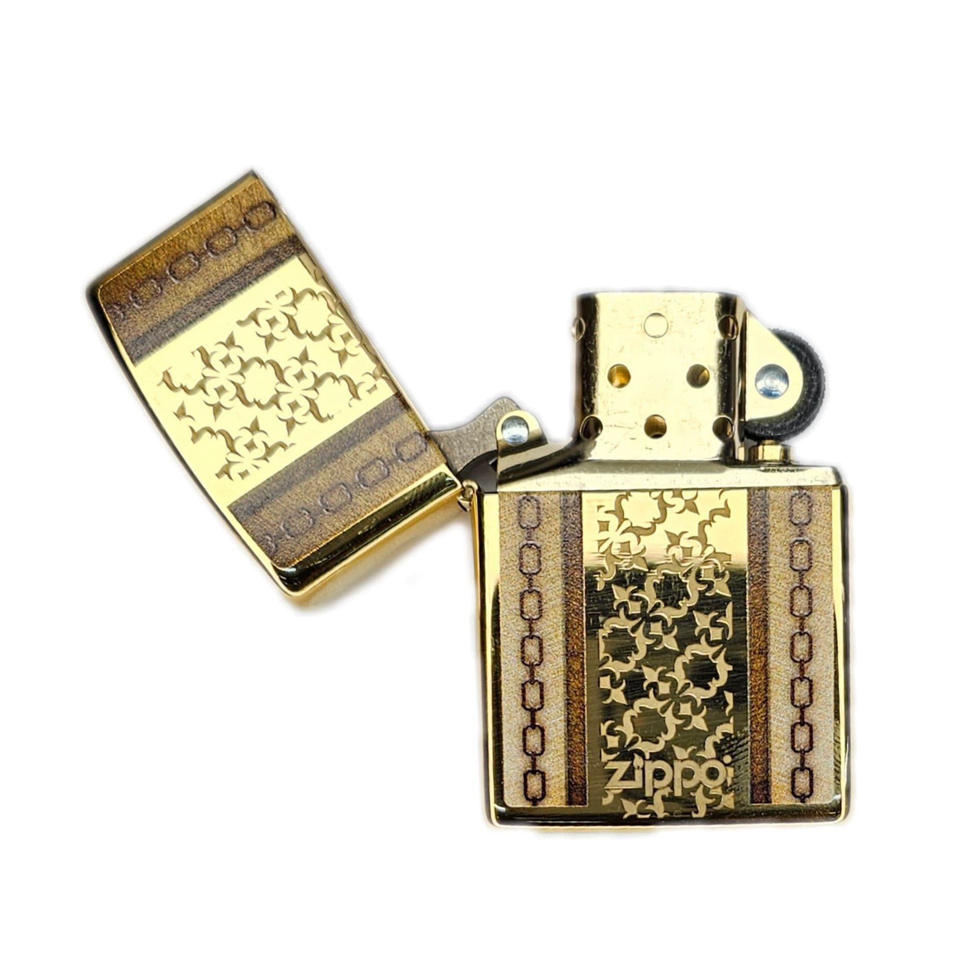 فندک زیپو اصل کد 254b Chains & Pattern W/Zippo — تصویر ۲