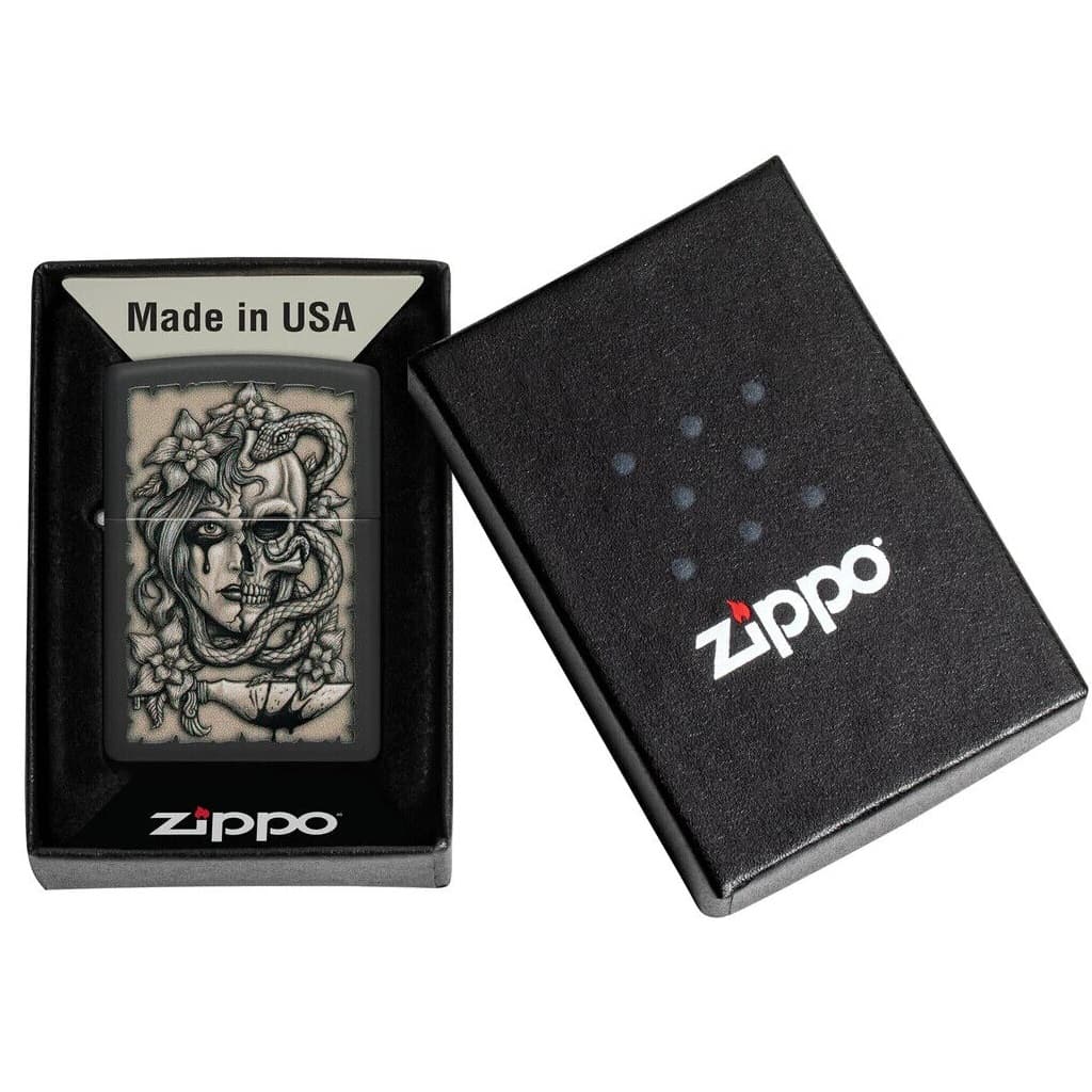فندک زیو اصل کد 48616 – Original Zippo Gory Tattoo Design — تصویر ۳