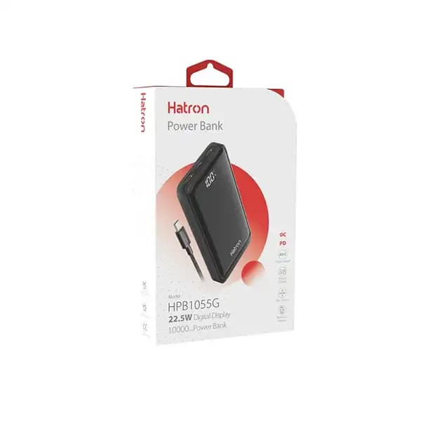 پاوربانک مدل HPB1055G برند Hatron ظرفیت 10000 — تصویر ۵
