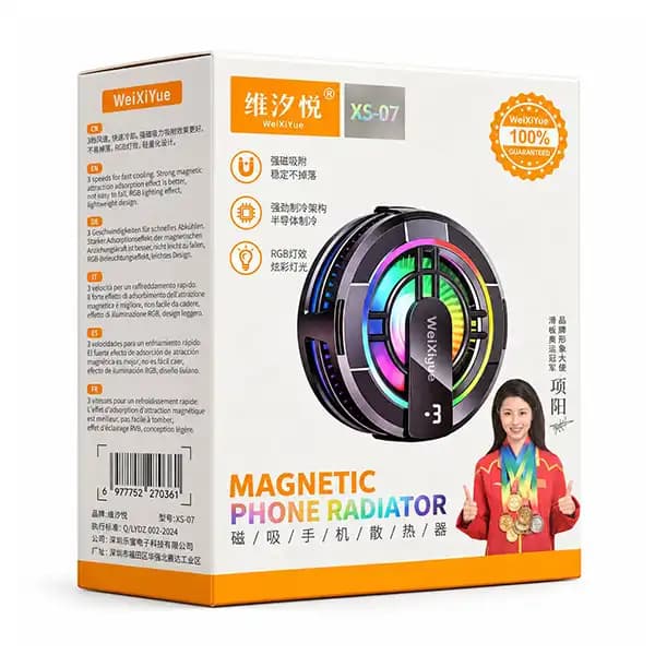 فن خنککننده موبایل مدل XS-07 برند ویشایو(WeiXiYue) — تصویر ۲