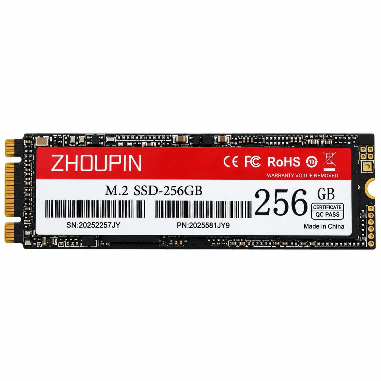 هارد SSD اینترنال ZHOUPIN M.2 ظرفیت 256GB