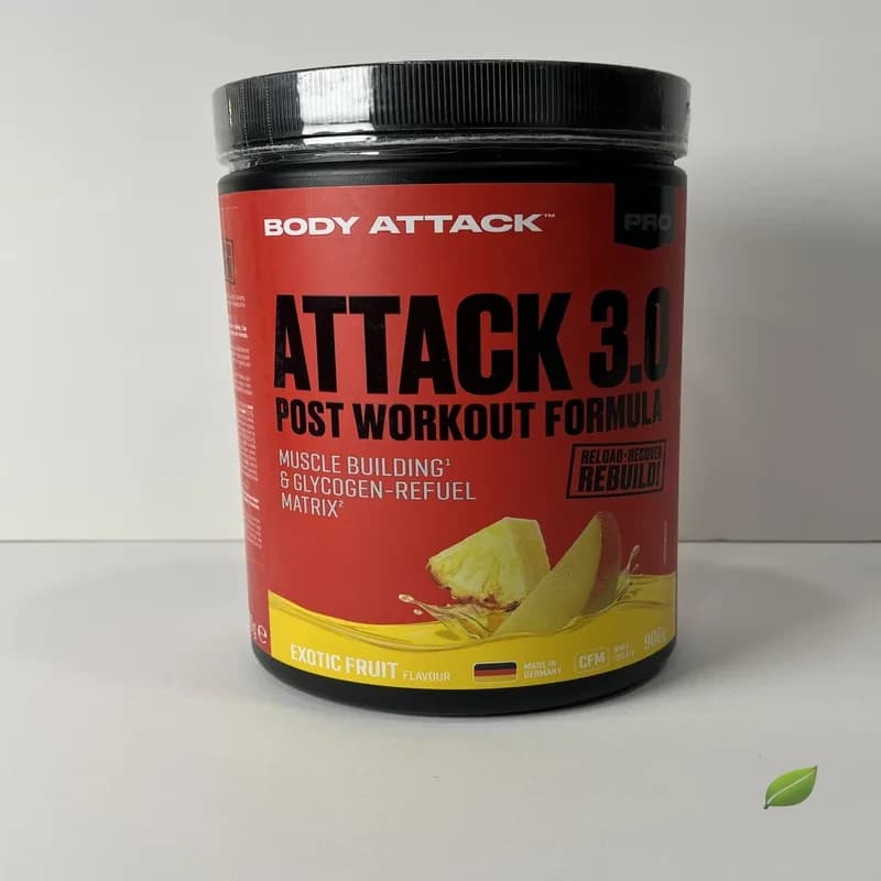 :مکمل ریکاوری بعد از تمرین اتک ۳.۰ پرو بادی اتک ۹۰۰ گرمی | Body Attack Pro Attack 3.0 Post-Workout Formula 900g