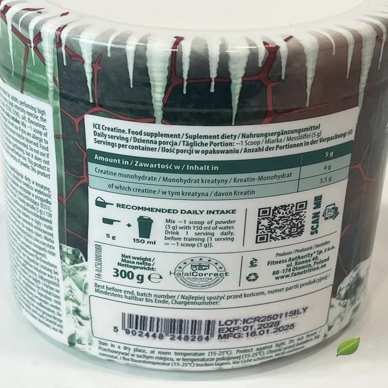 آیس کراتین اف ای ۳۰۰ گرم | FA Ice Creatine Evercool — تصویر ۲
