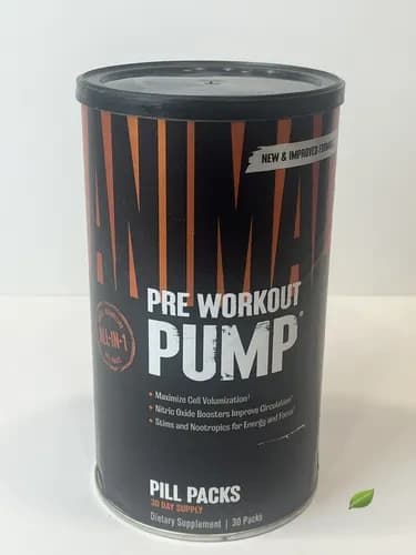 پیش تمرین پمپ انیمال ۳۰ پکی | Animal Pre Workout Pump