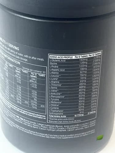 مکمل آمینو اسید ترکیبی آمینو گرو اولترا آمینوز ۹۰۰۰ یو اس ان – USN Amino Grow Ultra Aminos 9000 — تصویر ۲