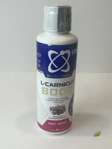 مایع ال کارنیتین ۸۰۰۰ گلد سریز یو اس ان طعم توت‌های وحشی ۴۵۰ میلی‌لیتر – USN L-Carnicut 8000 Gold Series Very Berry 450ml