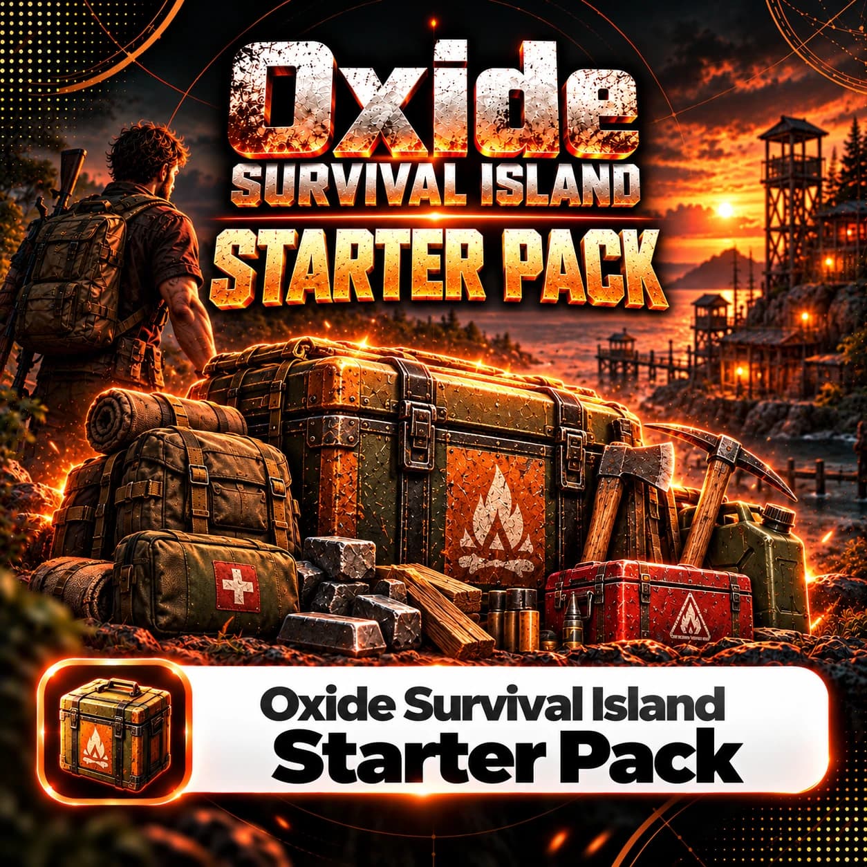 استارتر پک بازی اکسید (Oxide Survival Island Starter Kit)