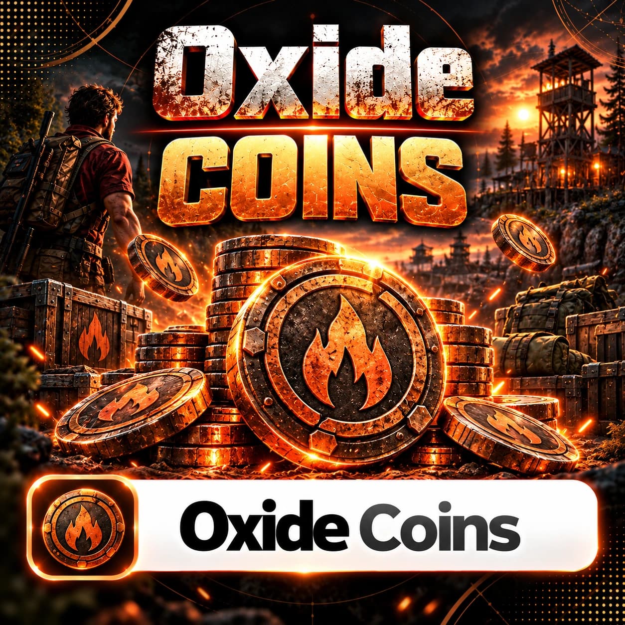 کوین بازی اکساید ( Oxide Survival Island Coins)